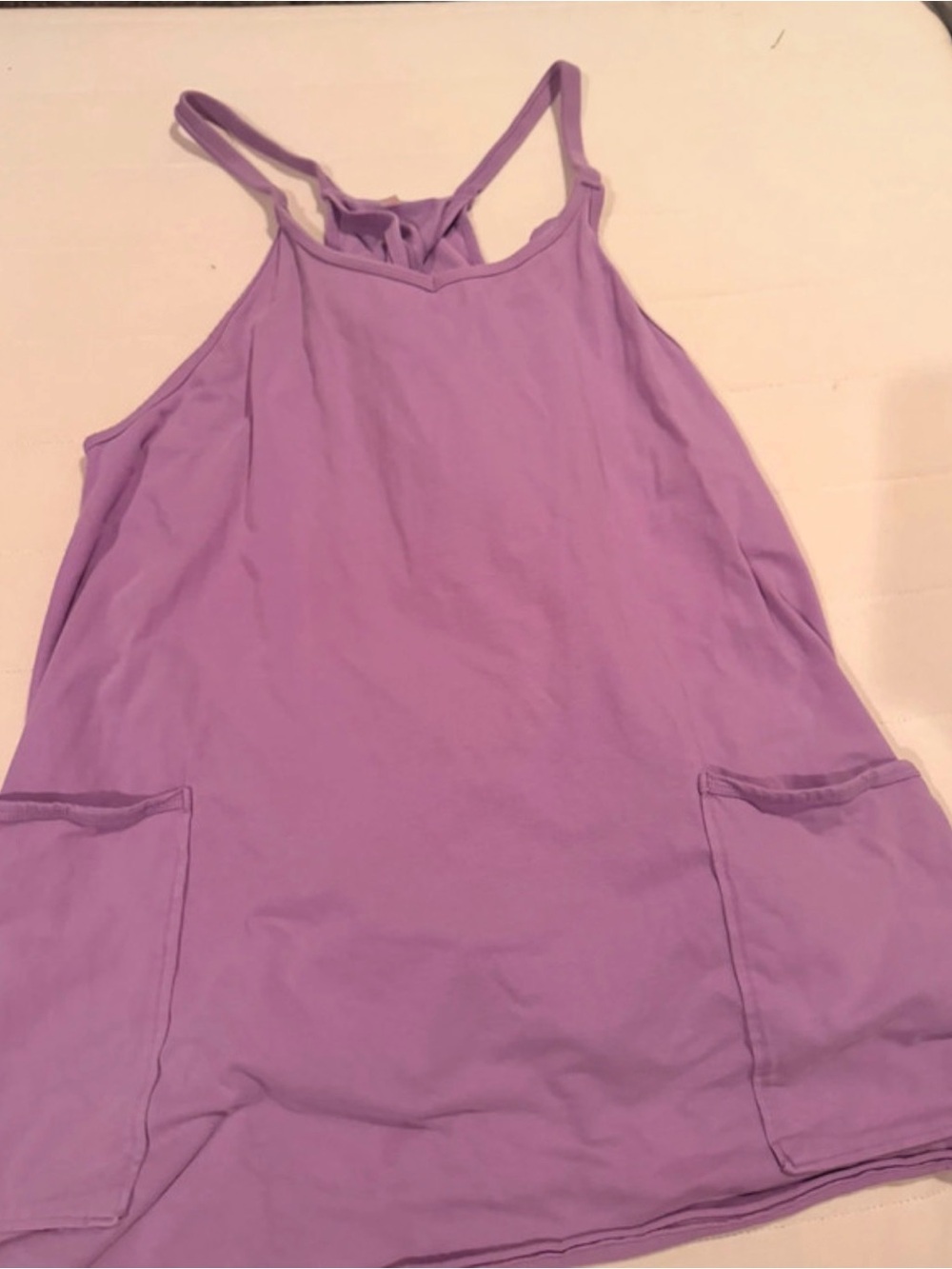 Free People Movement Hot Shot Mini Dress purple medium PREOWNED